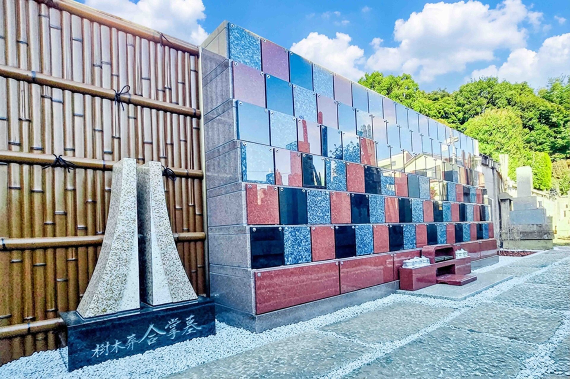 勝専寺樹木葬合掌墓<br>（東京都足立区）